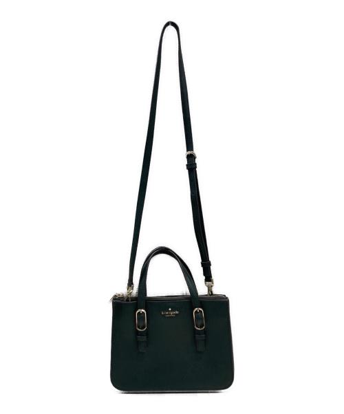 Kate Spade（ケイトスペード）Kate Spade (ケイトスペード) コニー トリプルガセット スモール グリーンの古着・服飾アイテム