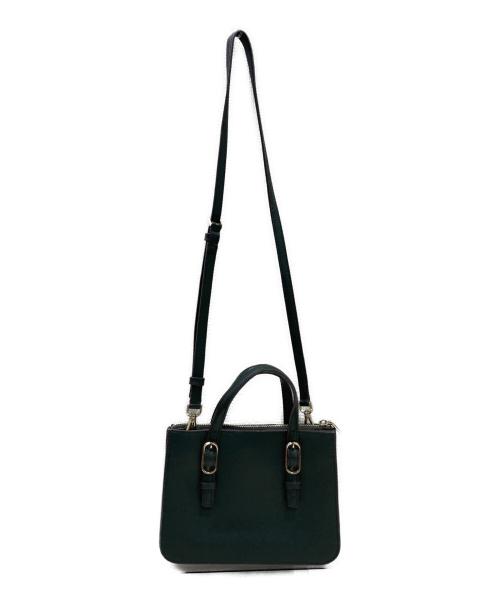 Kate Spade（ケイトスペード）Kate Spade (ケイトスペード) コニー トリプルガセット スモール グリーンの古着・服飾アイテム