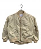 FRAMeWORKフレームワーク）の古着「MA-1ジャケット」｜ベージュ