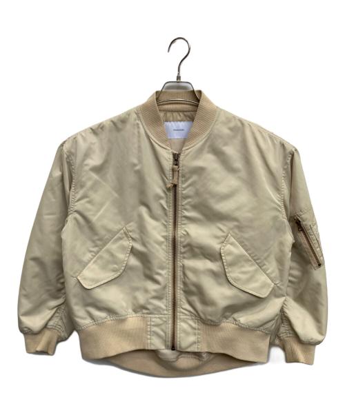 FRAMeWORK（フレームワーク）FRAMeWORK (フレームワーク) MA-1ジャケット ベージュ サイズ:FREEの古着・服飾アイテム