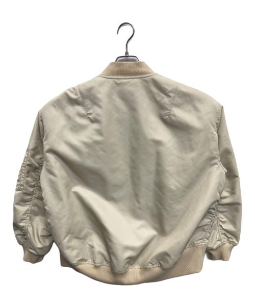 FRAMeWORK（フレームワーク）FRAMeWORK (フレームワーク) MA-1ジャケット ベージュ サイズ:FREEの古着・服飾アイテム