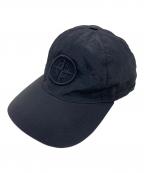 STONE ISLANDストーンアイランド）の古着「NYLON METAL CAP」｜ブラック