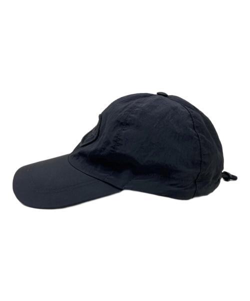 STONE ISLAND（ストーンアイランド）STONE ISLAND (ストーンアイランド) NYLON METAL CAP ブラック サイズ:Lの古着・服飾アイテム