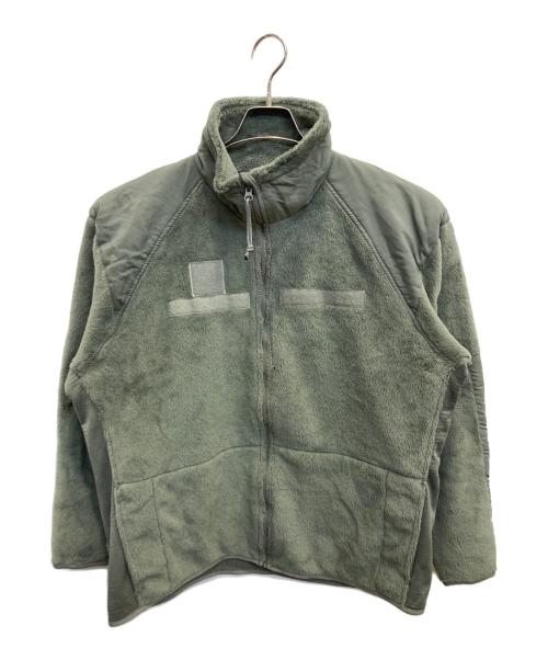 US ARMY（ユーエスアーミー）US ARMY (ユーエスアーミー) フリースジャケット グリーン サイズ:Lの古着・服飾アイテム