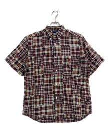 stussy（ステューシー）の古着「パッチワークチェックシャツ」｜マルチカラー