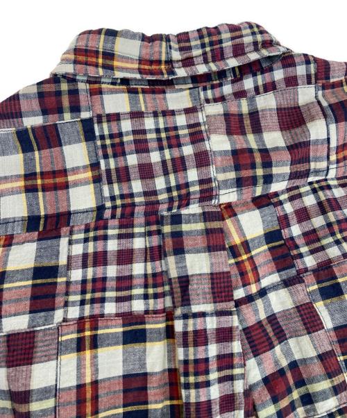 stussy（ステューシー）stussy (ステューシー) パッチワークチェックシャツ マルチカラー サイズ:Sの古着・服飾アイテム