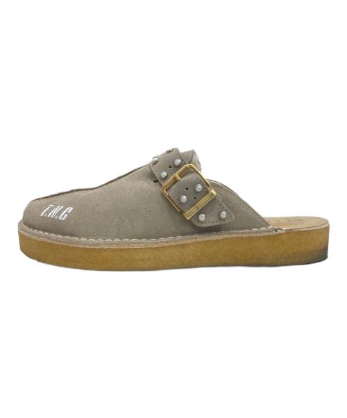 CLARKS（クラークス）CLARKS (クラークス) Trek Mule ベージュ サイズ:26.5㎝の古着・服飾アイテム
