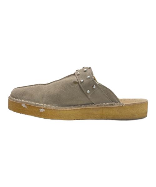 CLARKS（クラークス）CLARKS (クラークス) Trek Mule ベージュ サイズ:26.5㎝の古着・服飾アイテム