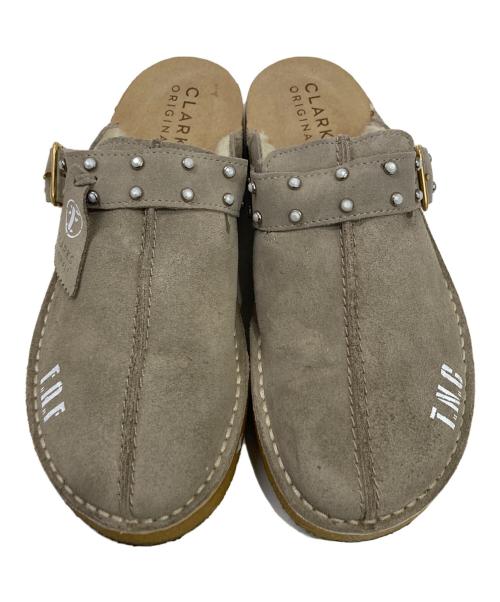 CLARKS（クラークス）CLARKS (クラークス) Trek Mule ベージュ サイズ:26.5㎝の古着・服飾アイテム
