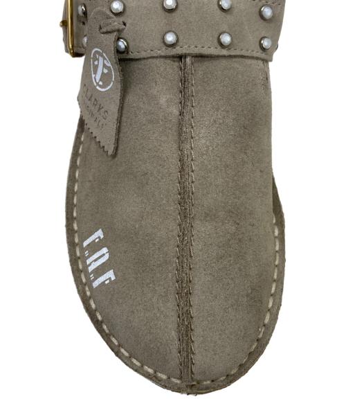 CLARKS（クラークス）CLARKS (クラークス) Trek Mule ベージュ サイズ:26.5㎝の古着・服飾アイテム
