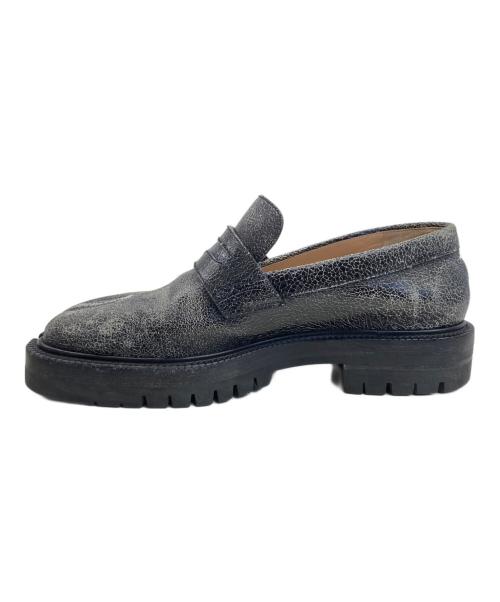Maison Margiela（メゾンマルジェラ）Maison Margiela (メゾンマルジェラ) タビローファー ブラック （H8328） サイズ:39（24～25cm）の古着・服飾アイテム