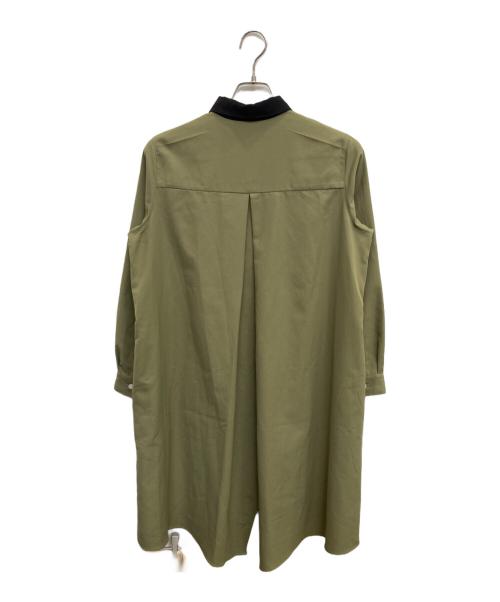 FRED PERRY（フレッドペリー）FRED PERRY (フレッドペリー) シャツワンピース オリーブ サイズ:Sの古着・服飾アイテム