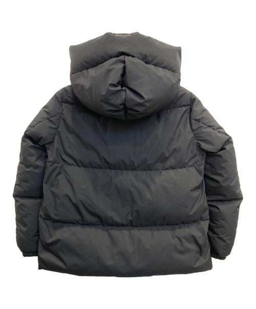 HERNO（ヘルノ）HERNO (ヘルノ) Laminar2レイヤーゴアテックス ダウンフーディーブルゾン ブラック サイズ:38の古着・服飾アイテム