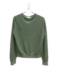 Ernie Palo（アーニーパロ）の古着「リネン混ニット」｜グリーン