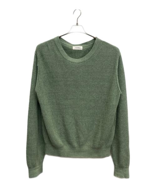 Ernie Palo（アーニーパロ）Ernie Palo (アーニーパロ) リネン混ニット グリーン サイズ:46の古着・服飾アイテム