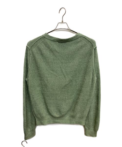 Ernie Palo（アーニーパロ）Ernie Palo (アーニーパロ) リネン混ニット グリーン サイズ:46の古着・服飾アイテム