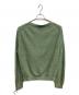 Ernie Palo (アーニーパロ) リネン混ニット グリーン サイズ:46：9000円
