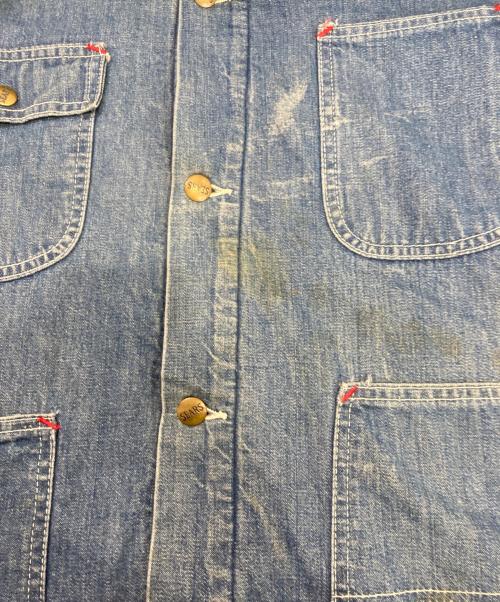 Sears（シアーズ）Sears (シアーズ) デニムカバーオール インディゴ サイズ:XLの古着・服飾アイテム