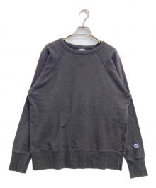 Champion（チャンピオン）の古着「ラグランスリーブスウェット」｜グレー