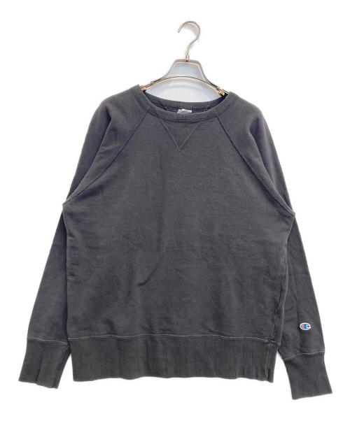 Champion（チャンピオン）Champion (チャンピオン) ラグランスリーブスウェット グレー サイズ:Lの古着・服飾アイテム