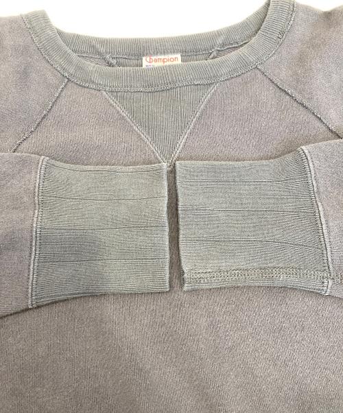 Champion（チャンピオン）Champion (チャンピオン) ラグランスリーブスウェット グレー サイズ:Lの古着・服飾アイテム