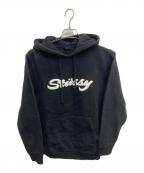 stussyステューシー）の古着「Pullover Hoodie」｜ブラック