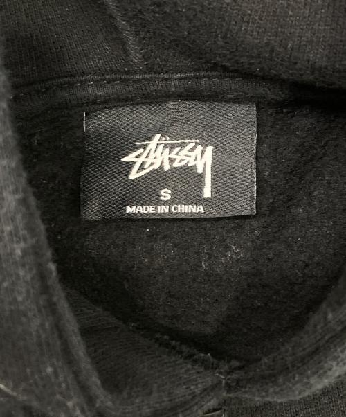 stussy（ステューシー）stussy (ステューシー) Pullover Hoodie ブラック サイズ:Sの古着・服飾アイテム