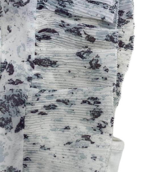 Snidel（スナイデル）Snidel (スナイデル) Sustainaフリルワンピ ブルー サイズ:FREEの古着・服飾アイテム
