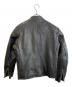 Schott (ショット) パデットシングルライダースジャケット ブラック サイズ:M：30000円