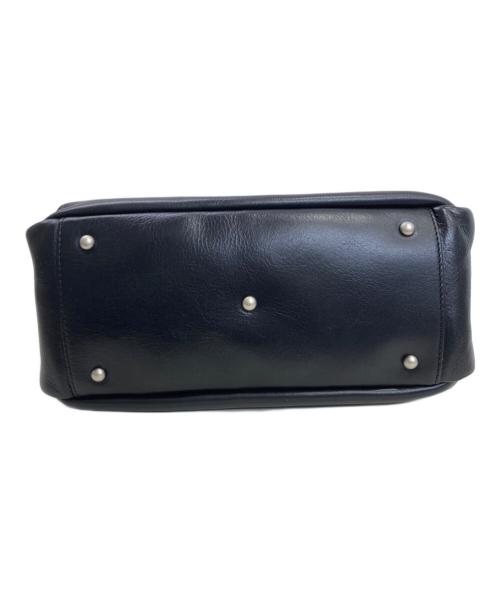 AVIREX（アヴィレックス）AVIREX (アヴィレックス) VARSITY LEATHER MINI-BOSTON BAG ブラックの古着・服飾アイテム