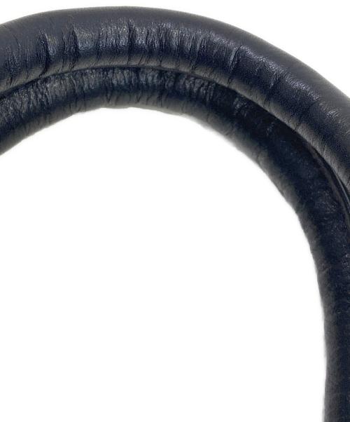 AVIREX（アヴィレックス）AVIREX (アヴィレックス) VARSITY LEATHER MINI-BOSTON BAG ブラックの古着・服飾アイテム