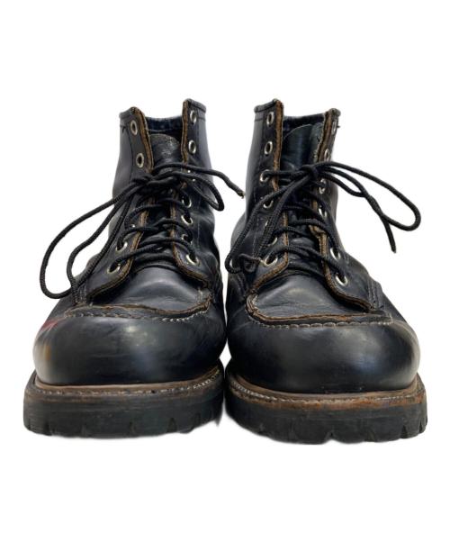 RED WING（レッドウィング）RED WING (レッドウィング) Classic Work 6inch Moc-toe ブラック サイズ:US 8の古着・服飾アイテム