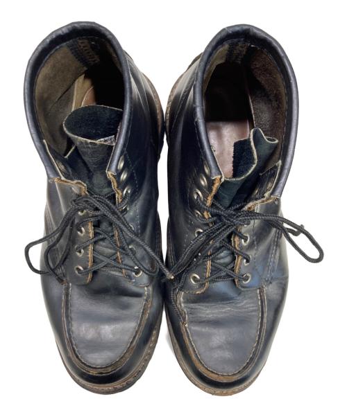 RED WING（レッドウィング）RED WING (レッドウィング) Classic Work 6inch Moc-toe ブラック サイズ:US 8の古着・服飾アイテム