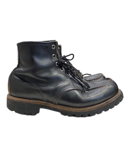 RED WING（レッドウィング）RED WING (レッドウィング) Classic Work 6inch Moc-toe ブラック サイズ:US 8の古着・服飾アイテム