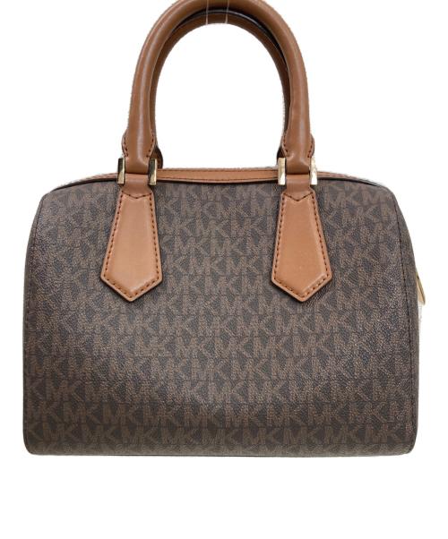 MICHAEL KORS（マイケル・コース）MICHAEL KORS (マイケル・コース) ミニボストンバッグ ブラウンの古着・服飾アイテム