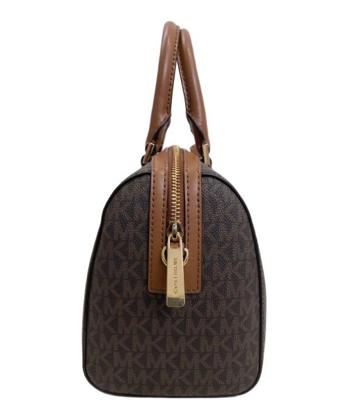 MICHAEL KORS（マイケル・コース）MICHAEL KORS (マイケル・コース) ミニボストンバッグ ブラウンの古着・服飾アイテム