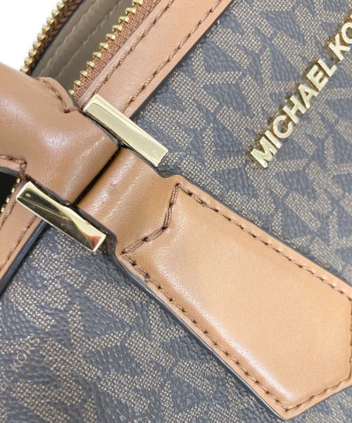 MICHAEL KORS（マイケル・コース）MICHAEL KORS (マイケル・コース) ミニボストンバッグ ブラウンの古着・服飾アイテム