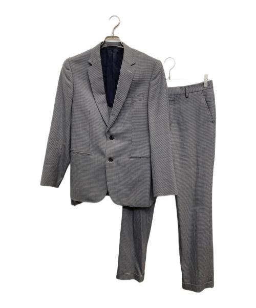 PAUL SMITH（ポールスミス）PAUL SMITH (ポールスミス) 千鳥格子セットアップ ブルー サイズ:Mの古着・服飾アイテム