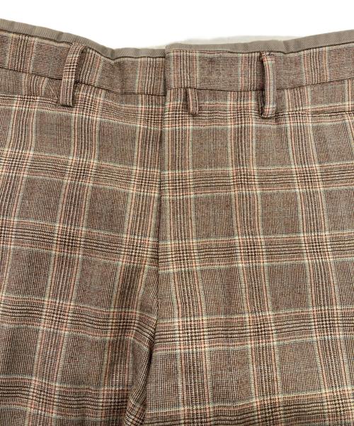 Paul Smith COLLECTION（ポールスミス コレクション）Paul Smith COLLECTION (ポールスミス コレクション) チェックセットアップ ブラウン サイズ:M(チェスト90・ウエスト78・身長170)の古着・服飾アイテム
