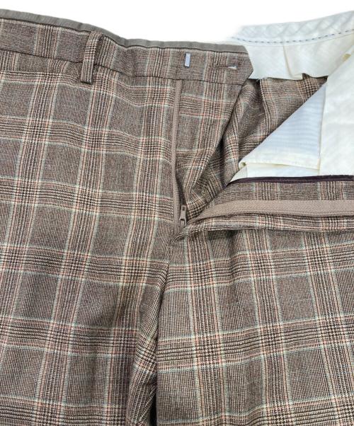 Paul Smith COLLECTION（ポールスミス コレクション）Paul Smith COLLECTION (ポールスミス コレクション) チェックセットアップ ブラウン サイズ:M(チェスト90・ウエスト78・身長170)の古着・服飾アイテム