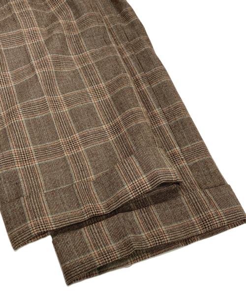 Paul Smith COLLECTION（ポールスミス コレクション）Paul Smith COLLECTION (ポールスミス コレクション) チェックセットアップ ブラウン サイズ:M(チェスト90・ウエスト78・身長170)の古着・服飾アイテム