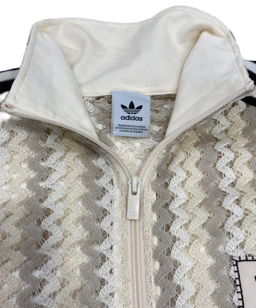 adidas（アディダス）adidas (アディダス) サマーグローファイヤーバードトラックトップ ベージュ サイズ:Mの古着・服飾アイテム
