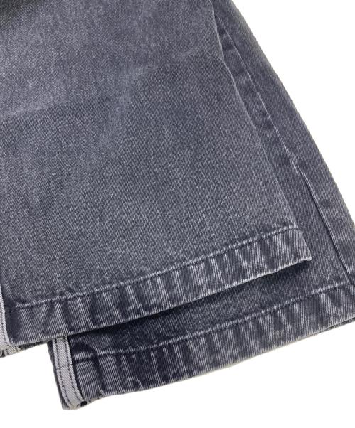 adidas（アディダス）adidas (アディダス) デニムパンツ ブラック サイズ:W26（66cm）の古着・服飾アイテム