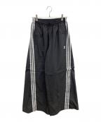 adidasアディダス）の古着「ファイヤーバード オーバーサイズド トラックパンツ」｜ブラック