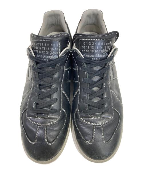 Maison Margiela（メゾンマルジェラ）Maison Margiela (メゾンマルジェラ) ジャーマントレーナー ブラック サイズ:42 (26cm)の古着・服飾アイテム