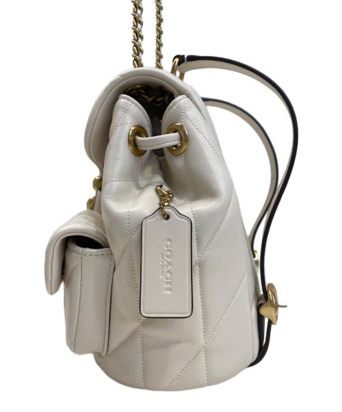 COACH（コーチ）COACH (コーチ) TABBY バックパック 21 アイボリーの古着・服飾アイテム