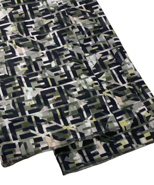 FENDI（フェンディ）FENDI (フェンディ) ズッカパターン総柄パンツ グリーン サイズ:44の古着・服飾アイテム