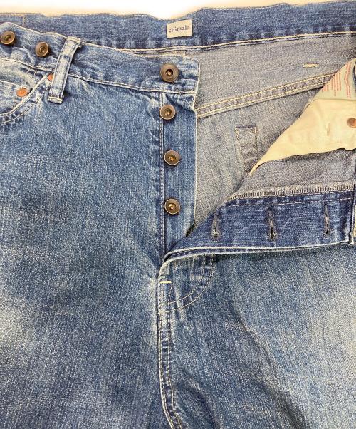 chimala（チマラ）chimala (チマラ) JOURNAL STANDARD LUXE (ジャーナルスタンダード ラックス) デニムパンツ ブルー サイズ:SIZE 81cm (W32）の古着・服飾アイテム