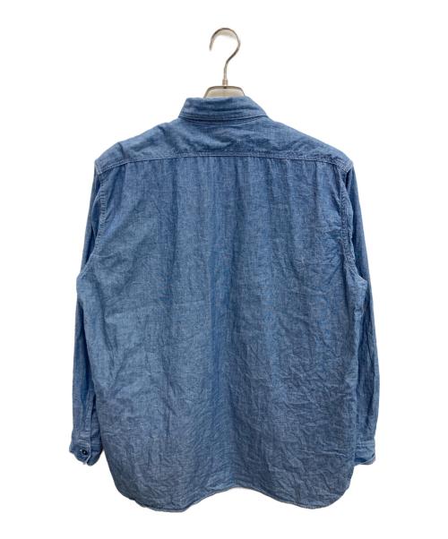 orSlow（オアスロウ）orSlow (オアスロウ) シャンブレーシャツ ブルー サイズ:Lの古着・服飾アイテム