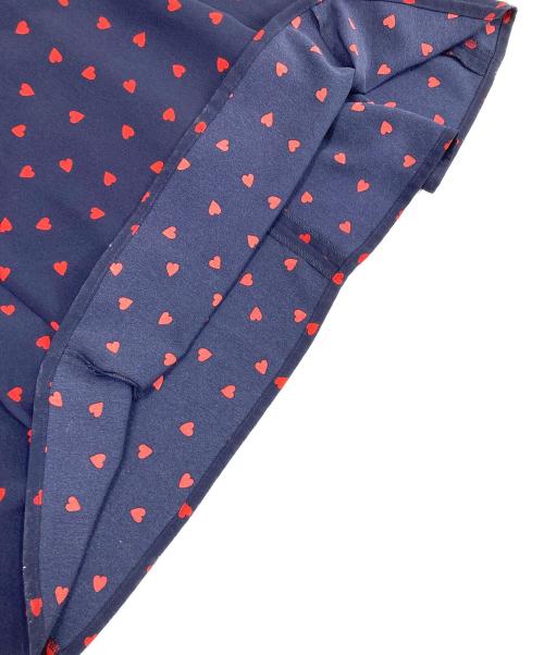 Snidel（スナイデル）Snidel (スナイデル) Heart collection プリントワンピース ネイビー サイズ:Sの古着・服飾アイテム
